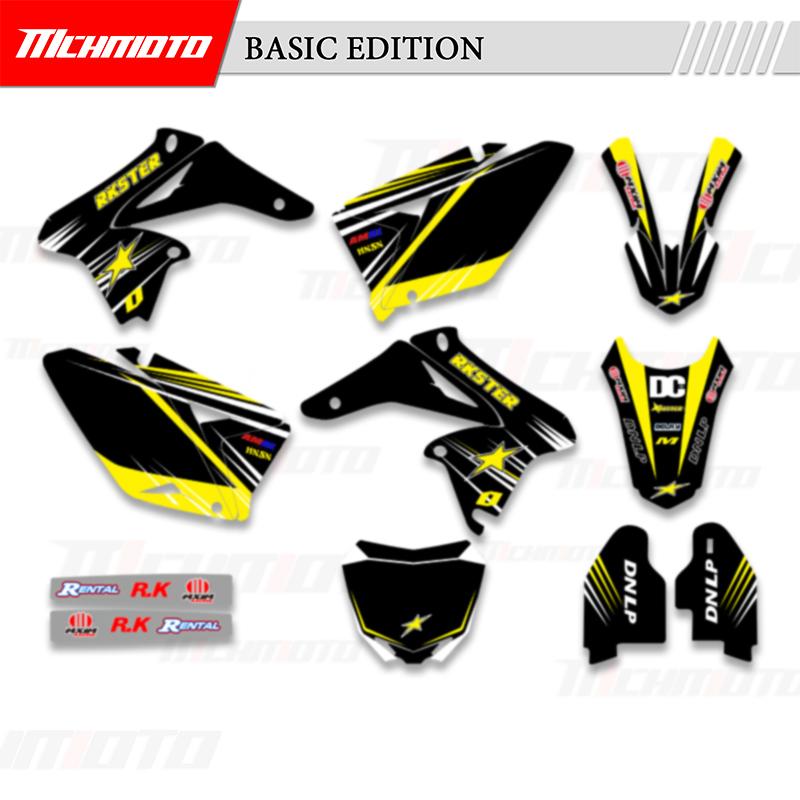 MCHMFG Комплекты наклеек с полной графикой для SUZUKI RMZ250 RMZ 250 2010 2011 2012 2013 2014 2015 2016 2017 2018