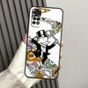 Cartoon Dollar Monopolys Case For Xiaomi Redmi Note 11 11S 10 10S 9 9S 8 12 Pro Redmi 9 10 12C 9C 9T 10A 10C Cover