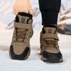 31-40 Winter Boy's Plus Velvet Warm Outdoor Hiking Shoes Cotton Shoes Hiking Cotton Shoes Snow Boots for Kids