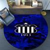 Atletico Talleres Design Round Rug for Livingroom,Bedroom, Palyroom, Chair Rug, Area rug, Circle Carpet, Large Size Fan Christmas gift