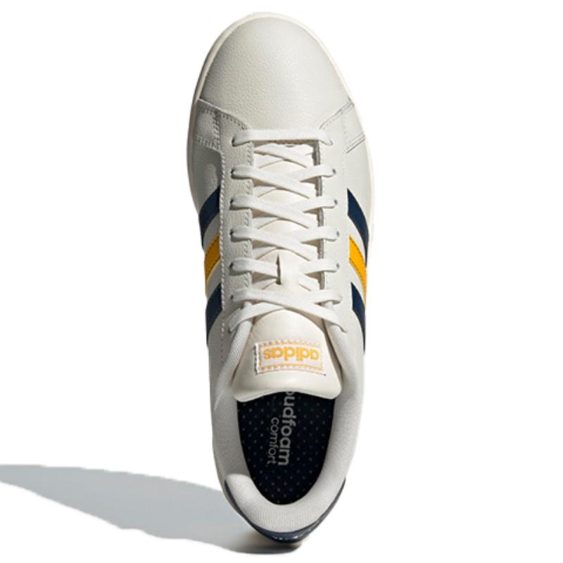 Adidas Neo Grand Court 'White Blue Yellow' Sneakers FY8195