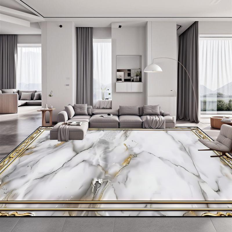 Роскошный скандинавский ковер большой площади для гостиной, дивана, кофейного столика, декоративный ковер для дома, спальни, холла отеля, нескользящий напольный коврик