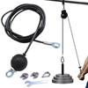 DIY Fitness Machine Replacement Cable Adjustable Pulley Cable Gym Steel Wire Rope  LAT Pull Down