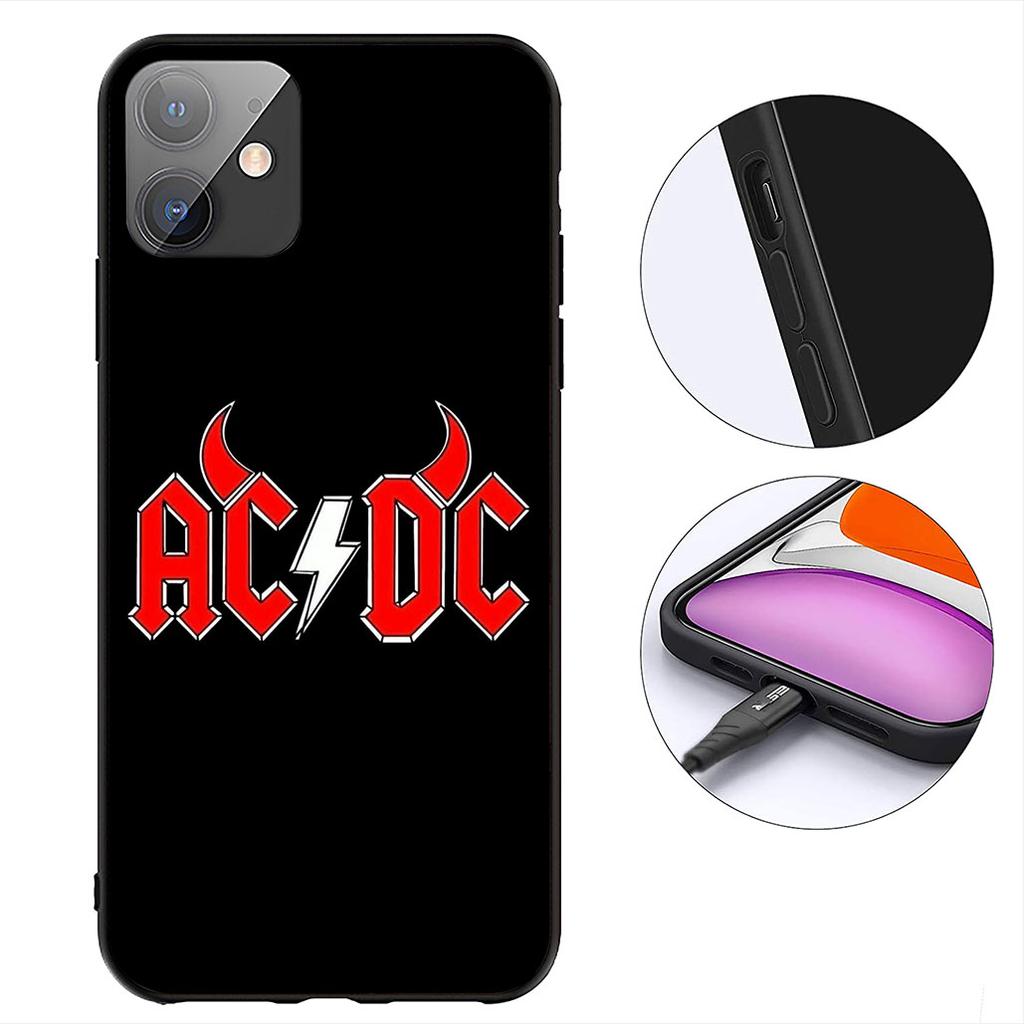 A-Acdc Poster Coque Phone Cover for Samsung Galaxy A06 A05 A14 A50 A51 A52 A12 A13 A23 A70 A07 A25 A26 A72 A56 Casing Coque Case