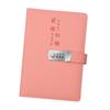 Diary with Lock Locked Notebook Personal Office Supplies PU Leather Password
