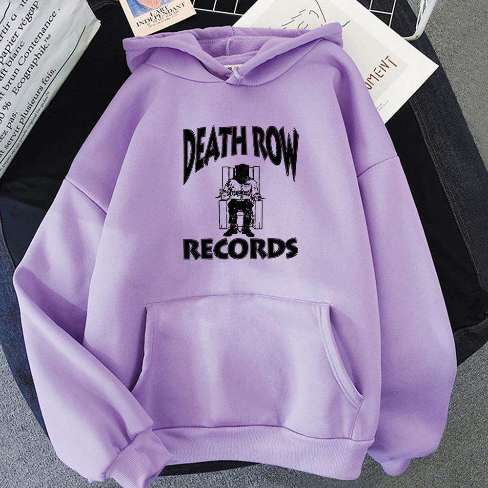 DEATH ROW RECORDS Hoodie Women Unisex High Quality Aesthetic Sweatshirt