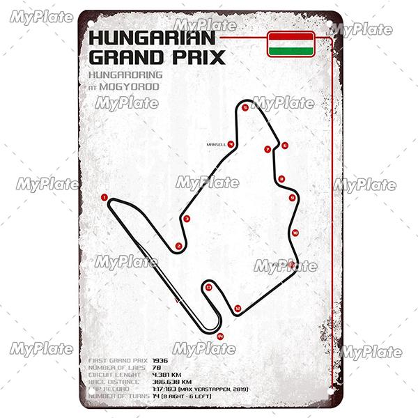 Винтажный гоночный трек, металлический плакат, жестяная табличка для соревнований, железная пластина, бар, клуб, человек, пещера, домашний декор, плакат для фанатов, на заказ