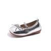 Children's Little Leather Shoes for Girls 2024 Spring&Autumn New Korean Soft Sole Bow Anti Slip Fashion Princess Single Shoes