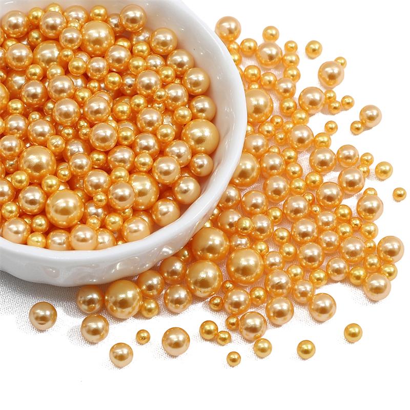200 шт., 3-8 мм, цветные бусины из АБС-пластика, круглые искусственные жемчужные бусины для самостоятельного изготовления ювелирных изделий, украшения дома, художественный искусственный жемчуг для наполнителей ваз