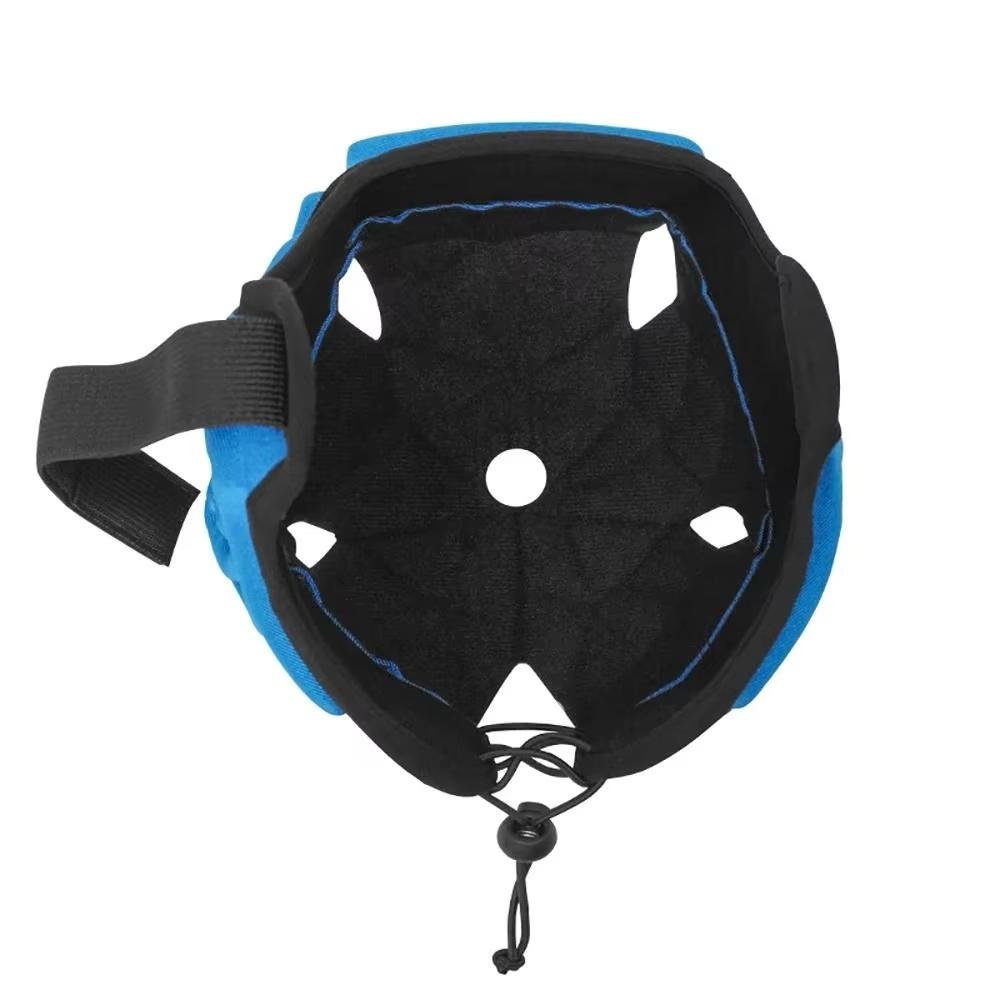 Adjustable Kids Outdoor Sports EVA Football Helmet Goalkeeper Shockproof Soft Rugby Helmets for Football & Rugby