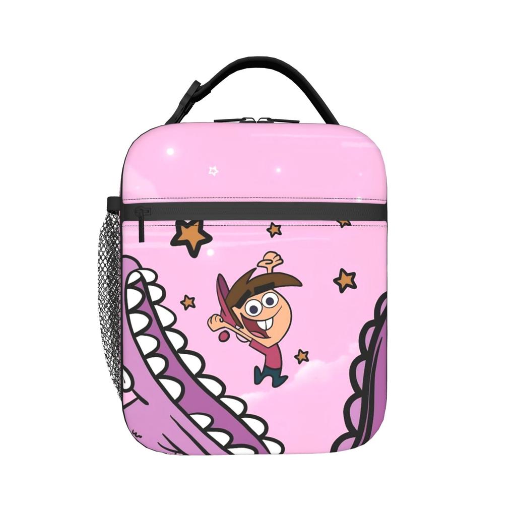 The Fairly Odd Parents Thermal Insulated Lunch Bags for Work Portable Food Bag Container Men Women Thermal Cooler Lunch Boxes