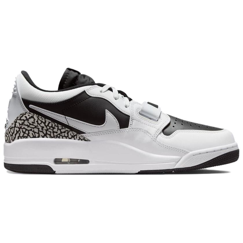 Кроссовки унисекс Air Jordan Legacy 312 Low Reverse Panda Белые Черные CD7069-111