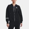 Under Armour Тренировочная куртка Summit Knit Full Zip с капюшоном, женские куртки, черный цвет 1374464-001