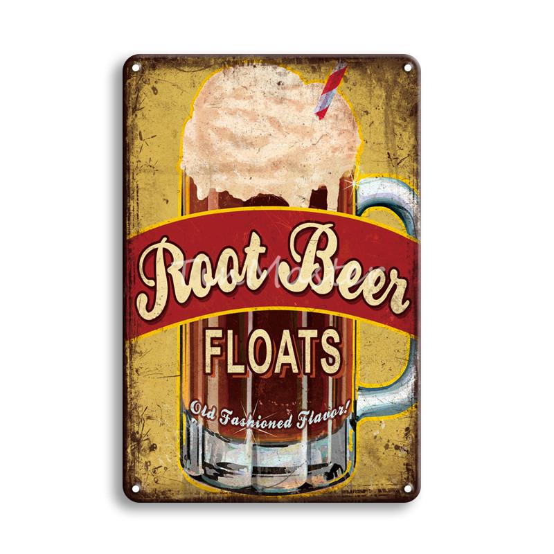 Коктейль Guinness Corona, ром, металлическая вывеска, жестяная вывеска, винтажный вид, украшения для домашнего бара, аксессуары, настенные художественные постеры и принты