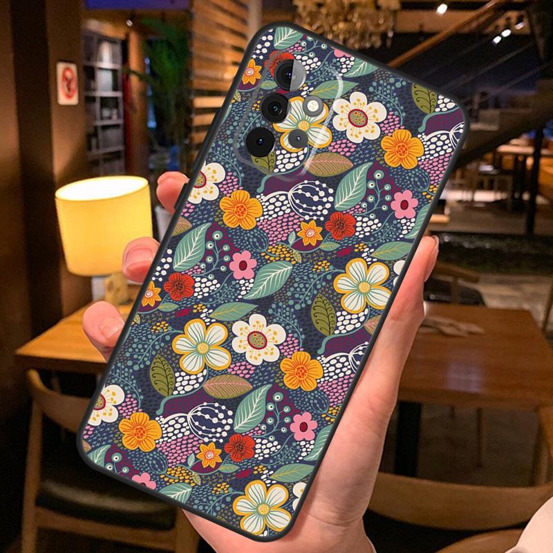 Чехол 'Цветочный Шарм Секретный Сад' для Samsung Galaxy A26 A16 A06 A55 A35 A15 A32 A12 A22 A52 A54 A34 A14 A56 A36 A13 A53