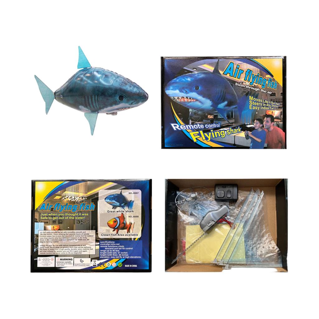 Cartoon Remote-Controlled Inflatable Floating Fish - Inflatable /Clownfish For Wedding & Birthday Decorations, Inflatable Toy