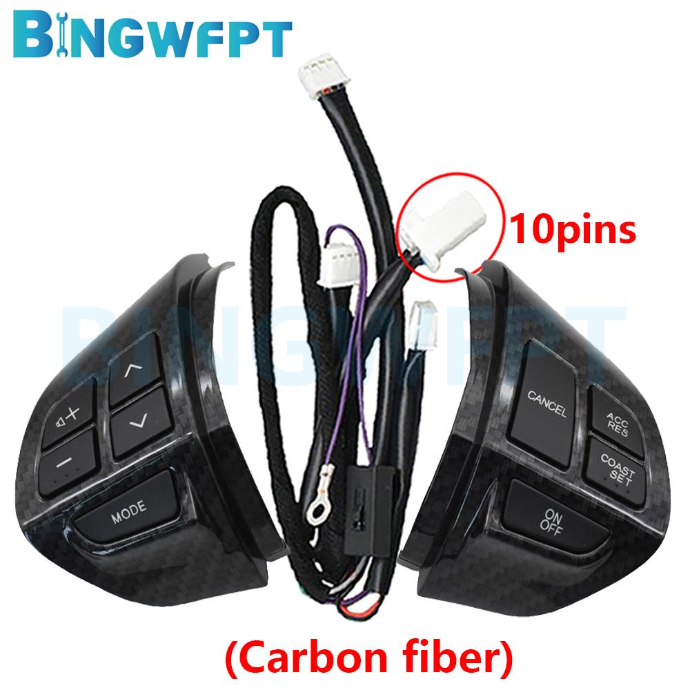 Steering Wheel Button Switch Cruise Control Switch Button Multifunction For Outlander Laner Pajero For Mitsubishi ASX 2010-2016