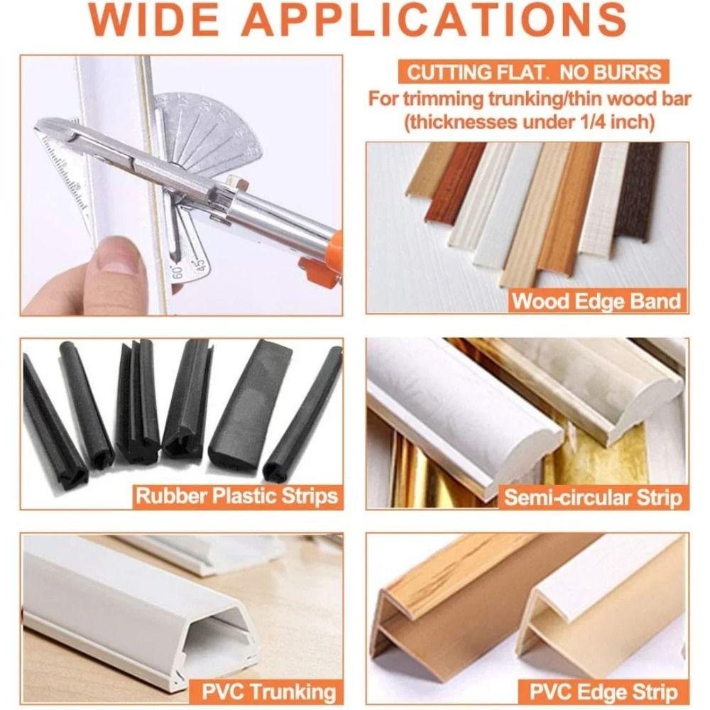 Регулируемый ручной инструмент с регулируемым углом от 45 до 135 градусов, многоугольный резак для скоса, проекты DIY