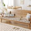 Новый китайский чехол для дивана из цельного дерева, всесезонная универсальная подушка для дивана, подушка из синели, подушка для дивана, скамейка, противоскользящий утолщенный коврик для дивана