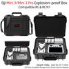 For DJI Mini 3/3Pro Case with Shoulder Strap, Mini3 Pro Explosion Proof Case,Hard Shell Mini 3 Pro Bag Portable Waterproof Box