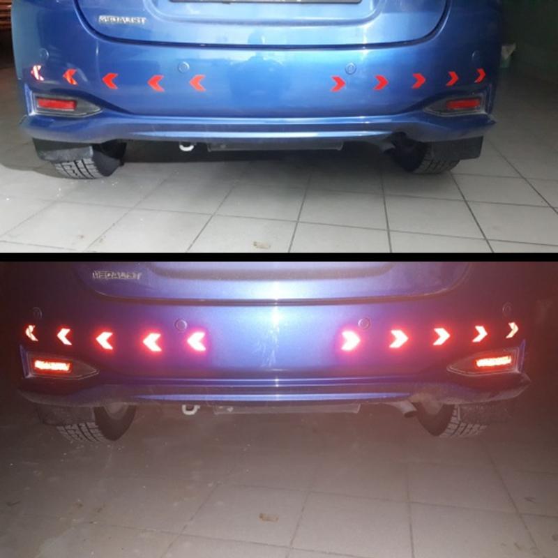 Универсальные предупреждающие наклейки на кузов автомобиля, светоотражающие полосы, клейкие