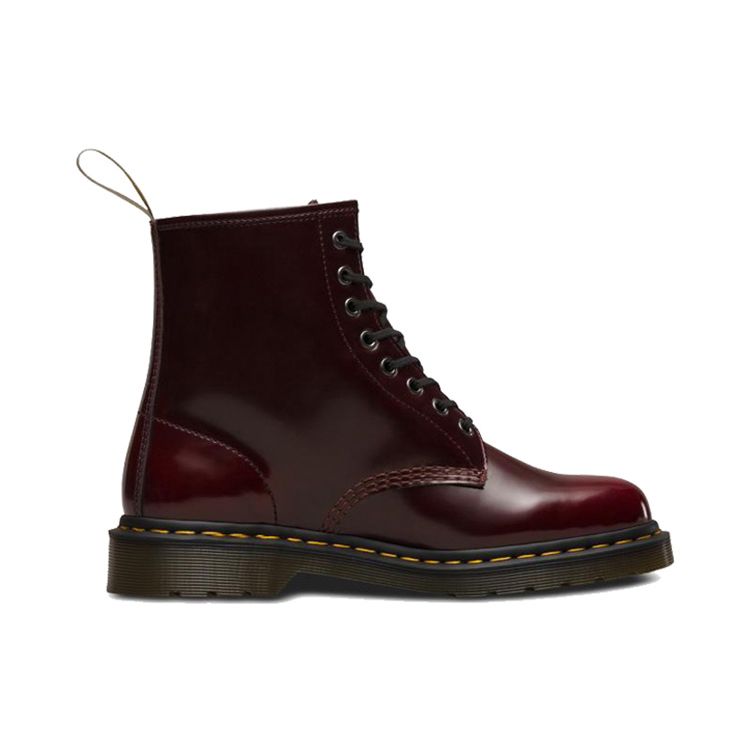 Dr. Martens 1460 Другие 8-дырочные прочные ботинки с круглым носком Унисекс ботинки Вишнево-красные 23756600
