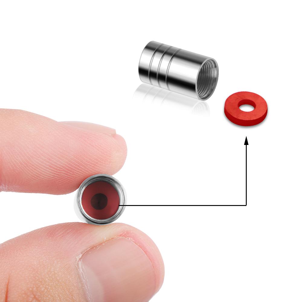 ADMVN1 For Volkswagen VW R Polo Passat Rline Golf 4 5 6 Tiguan Jetta GTI Bora Car Tire Valve Caps Metal Wheel Dust Covers Accessories