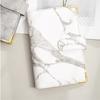 A6 Цветной мраморный цвет A6 PU кожа DIY переплет обложки для блокнотов ежедневники бумажные обложки для расписания школьные канцелярские принадлежности