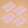 Transparent Photo Card Storage Box Case K-Pop Photo Card Top Loader Organizer Storage Plastic Bin, Popular Korean Game