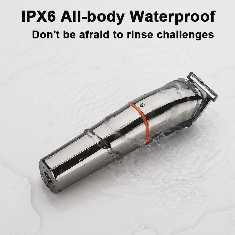 Триммер для бороды для мужчин, беспроводной триммер для волос 12 в 1, триммер для усов, ножницы для волос IPX7 водонепроницаемый многофункциональный набор для ухода