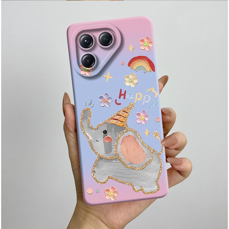 Чехлы Для Tecno Pova 7 Neo Чехол Эстетичный Цветок Бабочка Чехол для Телефона Жидкий Силикон Мягкий Бампер Ударопрочный Корпус 6,78 дюйма