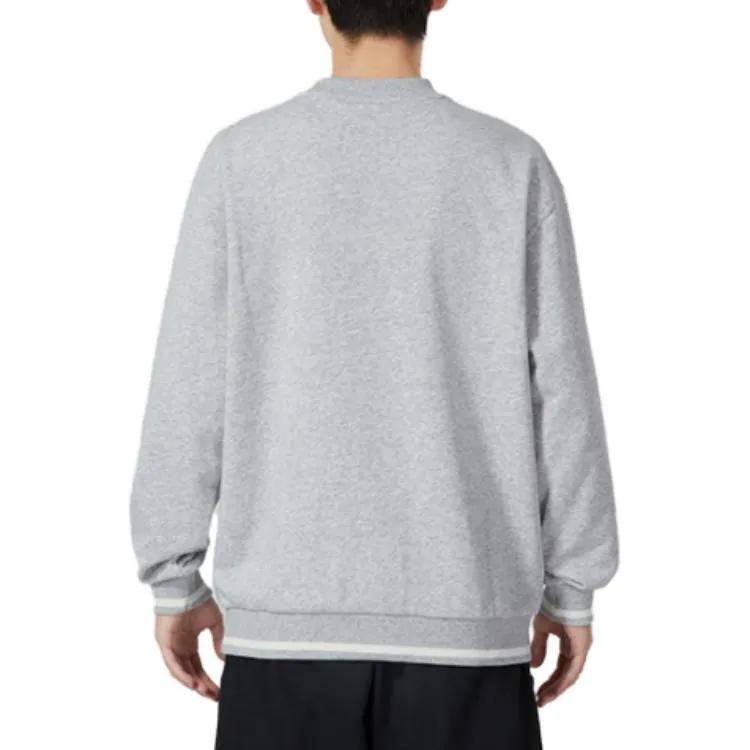 PUMA Sweatshirts Men's Gray Crew Neck Moderate Other (Unisex) Sweatshirts 678422 04