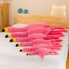 Cute Flamingo Doll Plush Toy Girl Sleeping On the Bed Throw Pillow Warm Heart To Accompany Girlfriend Birthday Gift