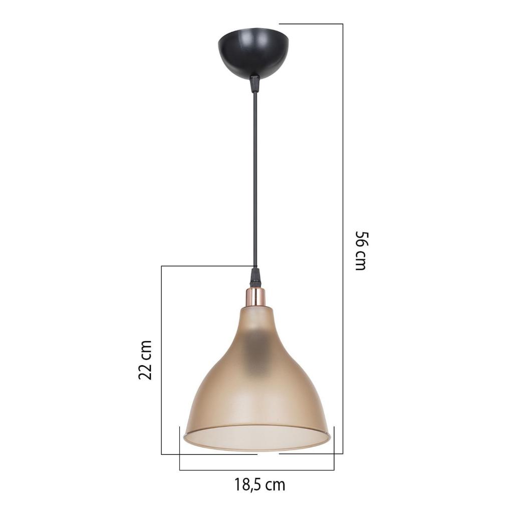 Твердая слюда, одиночный потолочный подвесной светильник, люстра, матовый медовый цвет, кухня, зал, кафе, бизнес-люстра