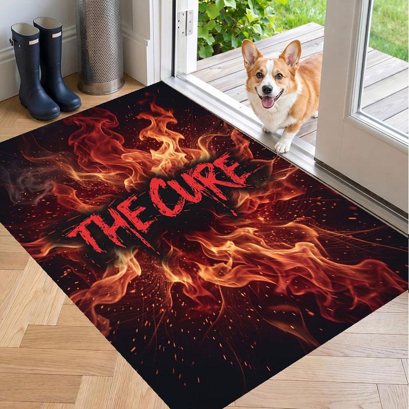 Soft Floor Carpet The Cure Pattern Area Rug Decorative Mat For Home Room Decoration