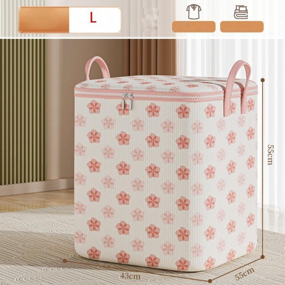 Large Capacity Clothes Storage Bins Dust-Proof Moving Storage Quilt Bag Household Supplies