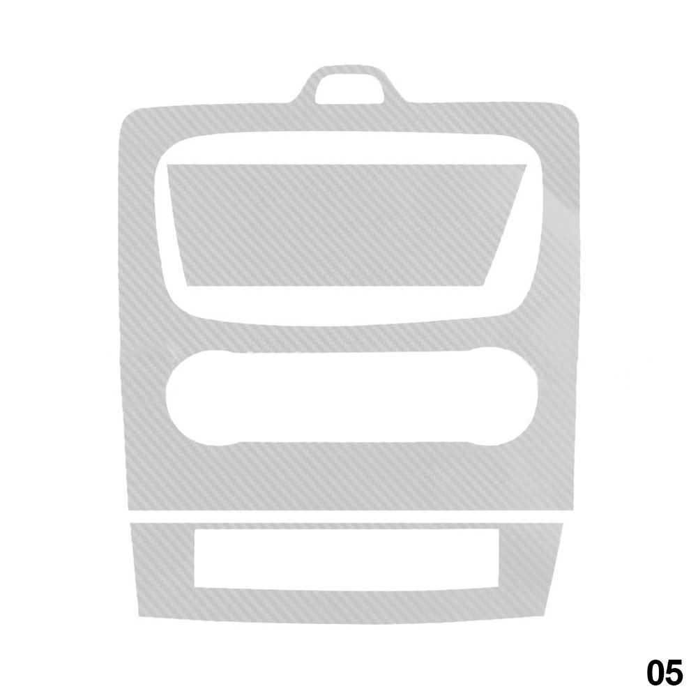 Защитная наклейка на консоль автомобиля из углеродного волокна для Ford Focus 2 MK2 2009 - 2012 Автомобильные аксессуары