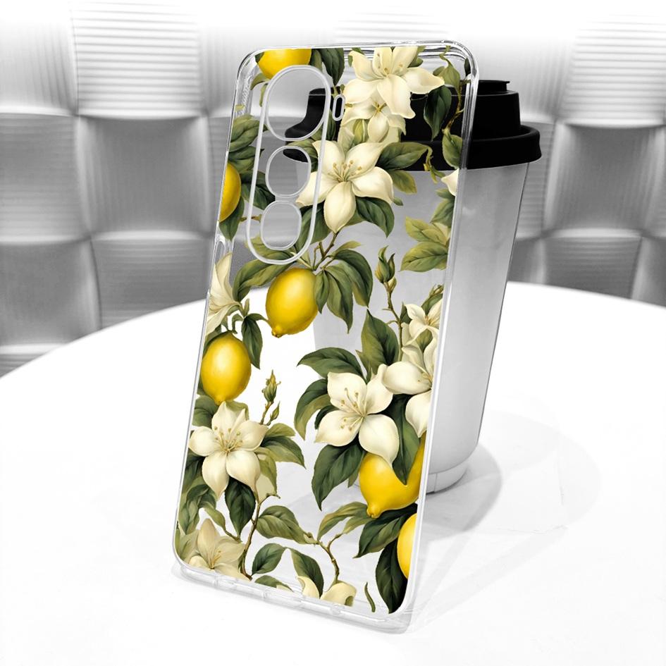 For Vivo Y400 5G Case V2506 New Fashion Flower Cover Transparent Silicone Slim Soft Phone Cover For Vivo Y400 Pro Y400Pro Bumper