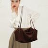 Autumn and Winter Lazy Style Suede Messenger Shoulder Bag, High-end Sense Large-capacity Matte Cowhide Pillow Tote Bag