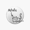 32/44/58mm Fun Cartoon Hand Drawn Cats Badge Half Faced Cat Pins Tinplate Brooches Breastpin for Backpack Clothes Handmade Gift Accessory