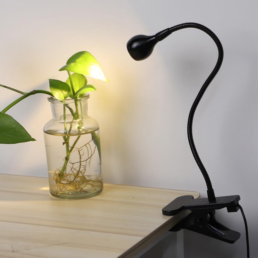 With Clip Mini Desk Night Lamp USB Powered LED Clip On Light USB LED Table Light  Crafting