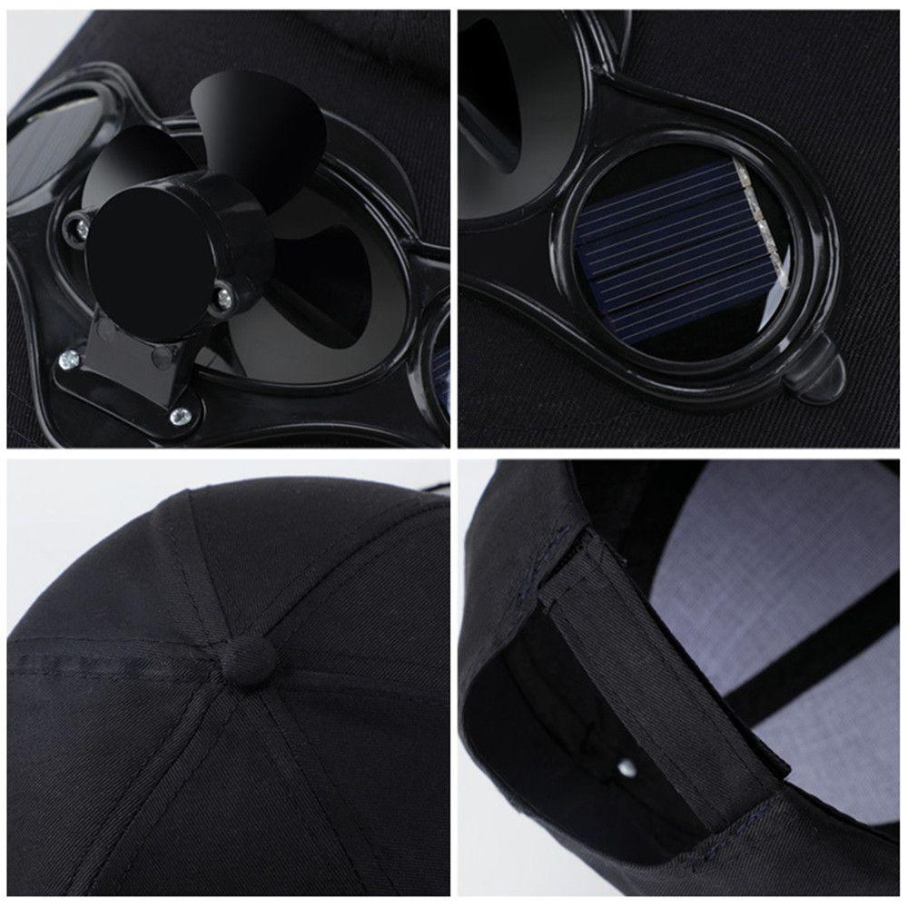 Men Women Travel Hiking Camping Fan Cooling Baseball Hat Novelty Sport Cap Sun Hat