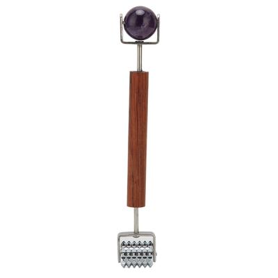 Многофункциональный роликовый массажер для лица из нержавеющей стали Jade для снятия мышечного напряжения