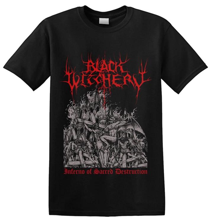 BLACK WITCHERY - Футболка 'Ад Священного Разрушения'