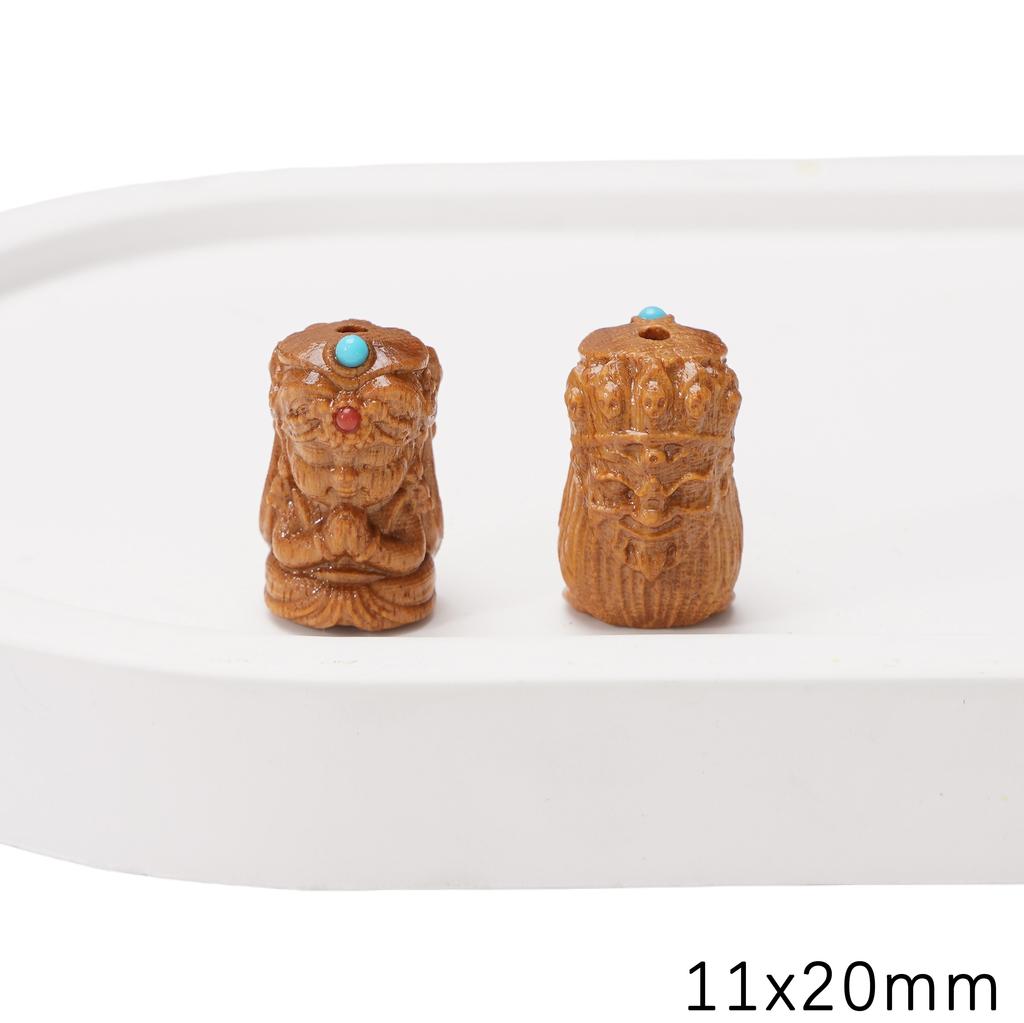 Деревянные бусины Барбитан для изготовления браслетов, ожерелий, ювелирных изделий своими руками 1 набор