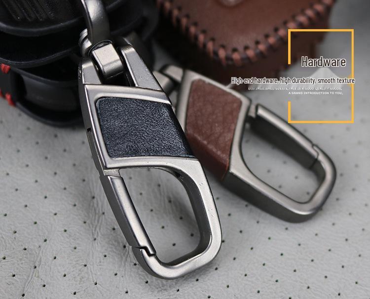 Roewe RX5/i6/eRX5 Smart Key Cover Genuine Leather Keychain