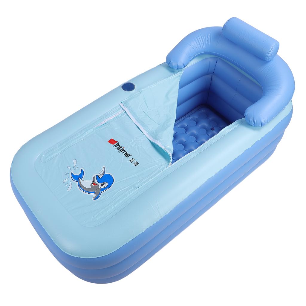 Inflatable Bathtub for Adults Athletes Shower Hot Ice Bath Home SPA Portable Tub with Air Pump US