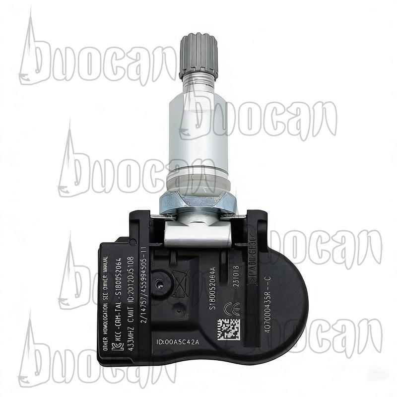 4 PCS Tire Pressure Monitor Sensor 407000435R 433MHz For Renault Fluence Laguna Latitude Megane Megane III Grandtour Scenic Zoe