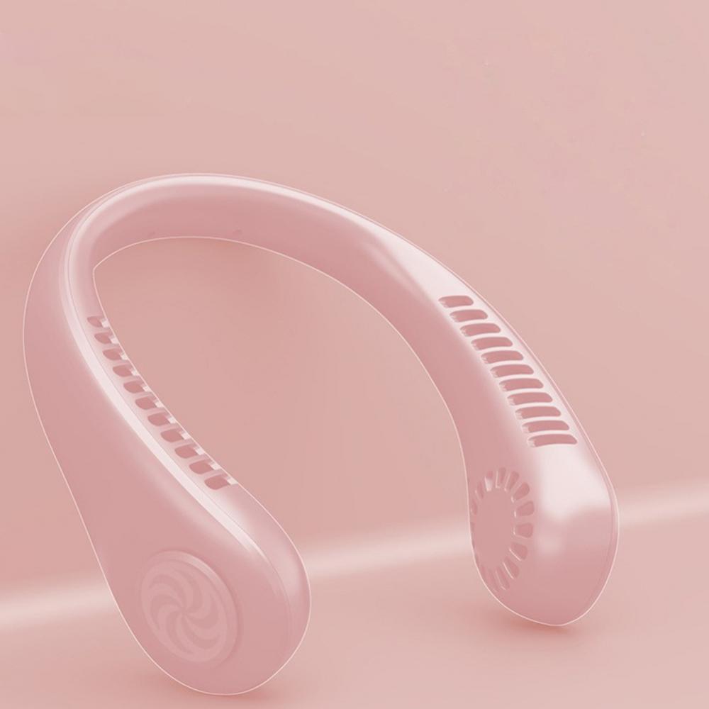 Portable Neck Fan USB Rechargeable Electric FAN Mini Ventilador Cooling Bladeless Silent Neckband Fan for Sports