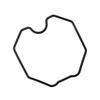 2Pcs Motorcycle Carburetor Carb Float Bowl Rebuild Seal Ring Gasket Fit for Honda ATC185 CB650 CB125 XL100 XR500 XR400 18-2681